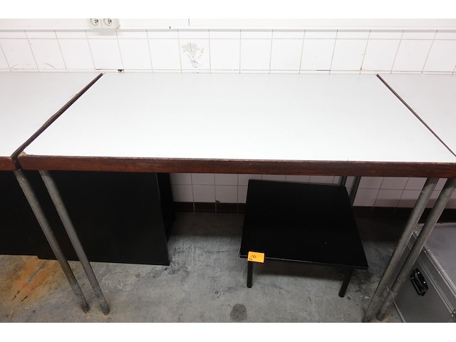 5x houten tafel - afbeelding 3 van  7