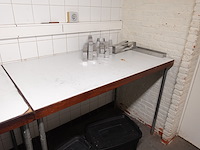 5x houten tafel - afbeelding 4 van  7