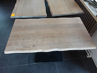 5x houten tafel - afbeelding 2 van  5