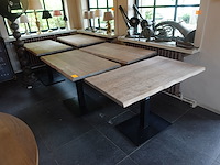 5x houten tafel - afbeelding 5 van  5