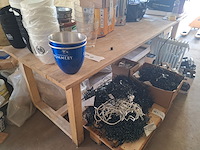5x houten tafel - afbeelding 2 van  2