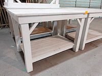 5x houten tafel - afbeelding 3 van  4