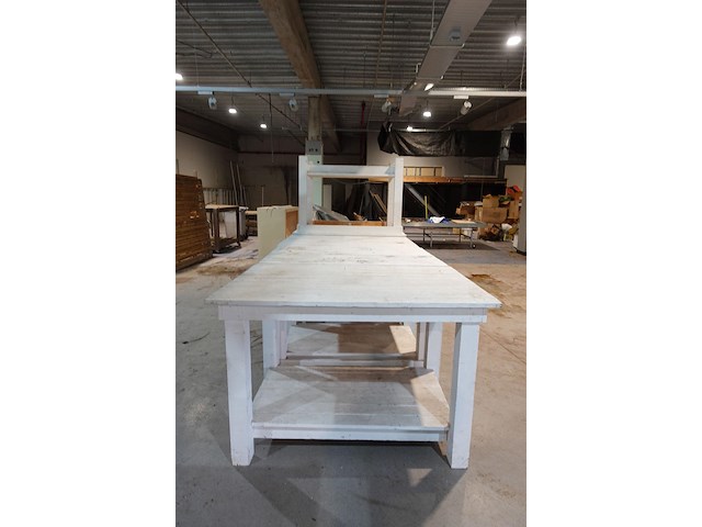 5x houten tafel - afbeelding 2 van  3