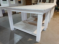 5x houten tafel - afbeelding 3 van  3