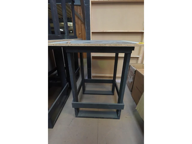 5x houten tafel - afbeelding 2 van  2