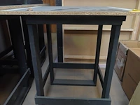 5x houten tafel - afbeelding 2 van  2