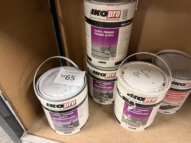 5x iko pro acryl primer 5l & bitumen primer 5l - afbeelding 4 van  8