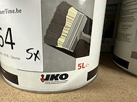 5x iko pro bitumen paint 5l & dakpasta 5kg - afbeelding 3 van  6