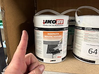 5x iko pro bitumen paint 5l & dakpasta 5kg - afbeelding 4 van  6
