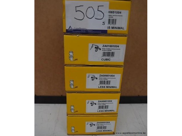 5x inbouwdeel wastafelkraan cisal - afbeelding 1 van  1