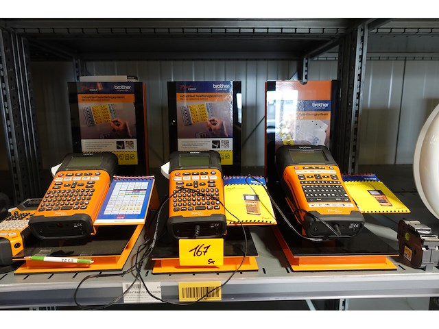 5x industrieel beletteringsysteem brother - afbeelding 6 van  9
