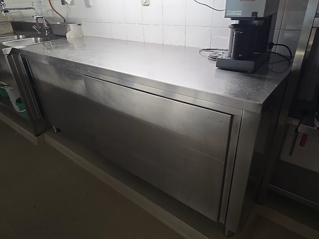 (5x) inox keukenmeubilair - afbeelding 1 van  7