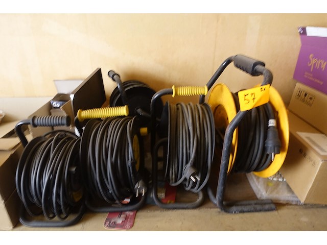 5x kabel op haspel - afbeelding 1 van  3