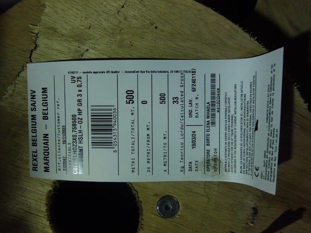 5x kabel op rol - afbeelding 10 van  10