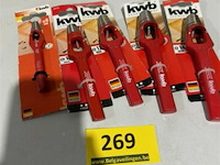 5x kwb holpijp 6mm 2x 12mm 2x 14mm - afbeelding 1 van  3