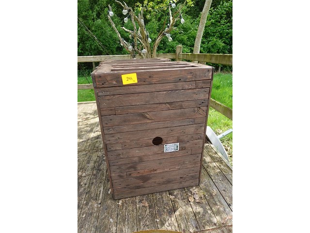 5x lage tafel in hout - afbeelding 1 van  3