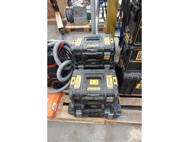5x lege werkkoffer dewalt - afbeelding 6 van  13