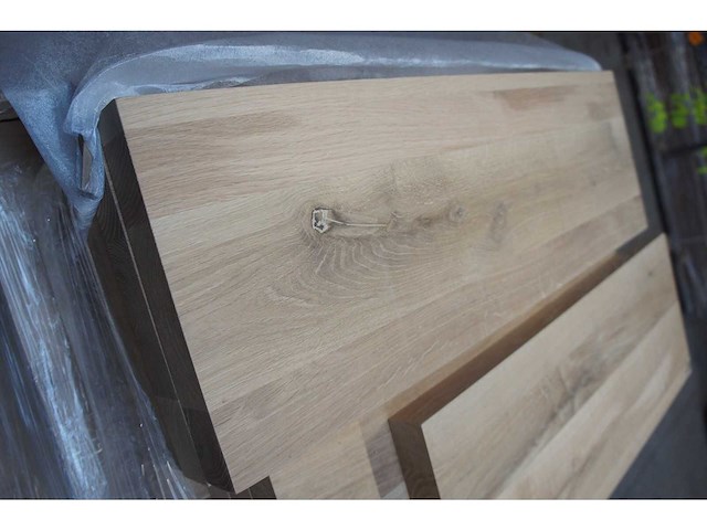 5x massief eiken legborden 60cm - afbeelding 4 van  4