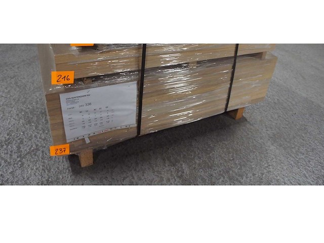 5x massief eiken traptreden 33mm - afbeelding 2 van  4