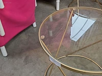 (5x) metalen bijzettafeltjes nn - afbeelding 2 van  4