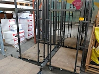 5x metalen kar flexfurn + onderdelen