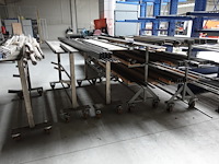 5x metalen kar + inhoud - afbeelding 1 van  3