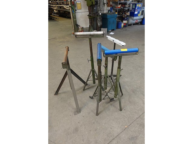 5x metalen verstelbaar rolstatief - afbeelding 1 van  3