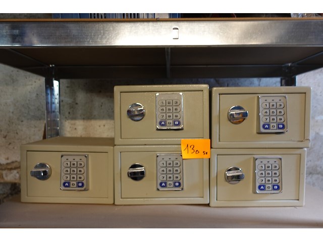 5x mini kluis - afbeelding 1 van  1