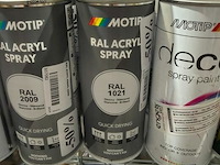 5x motip acryl colza yellow ral1021 400ml (houdbaar tot 2034) - afbeelding 3 van  3