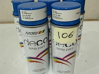 5x motip hemelsblauw ral5015 400ml (houdbaar tot 2034) - afbeelding 1 van  3
