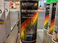 5x motip hittenbestendig silver 400ml (houdbaar tot 2034) - afbeelding 1 van  2
