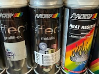 5x motip metallic aluminium 400ml (houdbaar tot 2034) - afbeelding 1 van  3