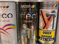 5x motip metallic silver 400ml (houdbaar tot 2034) - afbeelding 2 van  2