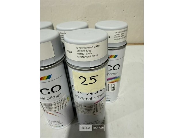 5x motip primer grijs 400ml (houdbaar tot 2034) - afbeelding 3 van  3