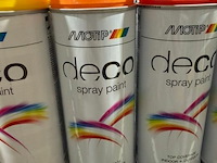 5x motip spray paint pasteloranje ral2003 400ml (houdbaar tot 2034) - afbeelding 2 van  3