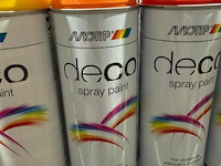 5x motip spray paint pasteloranje ral2003 400ml (houdbaar tot 2034)