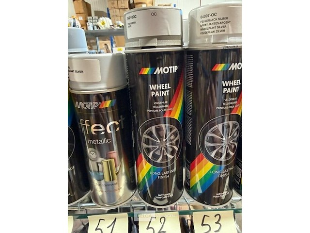 5x motip velgenlak staal 500ml (houdbaar tot 2034) - afbeelding 3 van  3