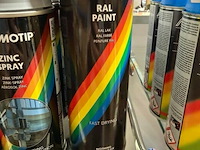 5x motip vuurrode lak ral3000 500ml (houdbaar tot 2034) - afbeelding 3 van  3