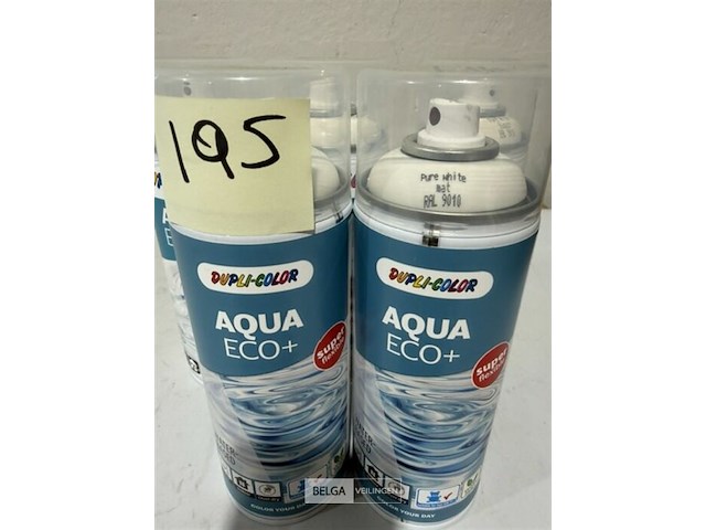 5x motip waterlak wit ral9010 350ml (houdbaar tot 2034) - afbeelding 3 van  3