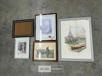 5x muurdecoratie - afbeelding 1 van  1