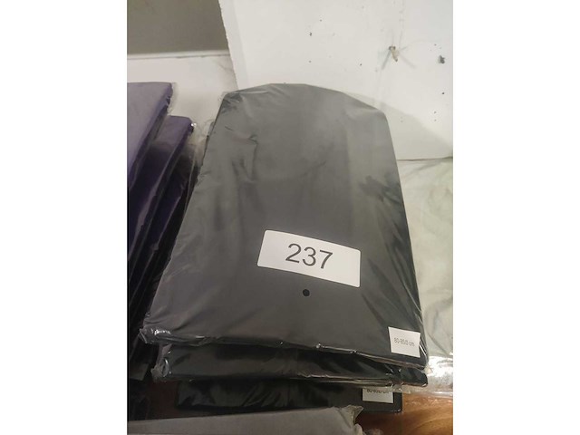 5x navyblauw stretchcover + topcover voor statafel diam.80-85cm. nieuw (5x) - afbeelding 2 van  2