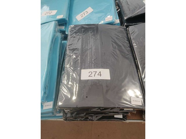 5x navyblauw stretchcover + topcover voor statafel diam.80-85cm. nieuw (5x) - afbeelding 2 van  2