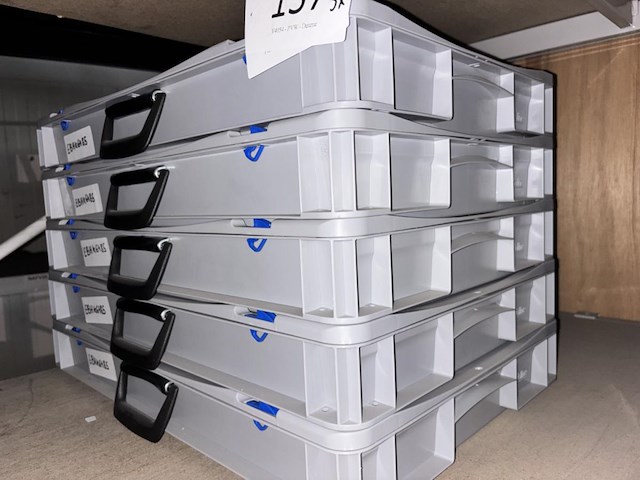 5x opbergkoffers - afbeelding 2 van  2