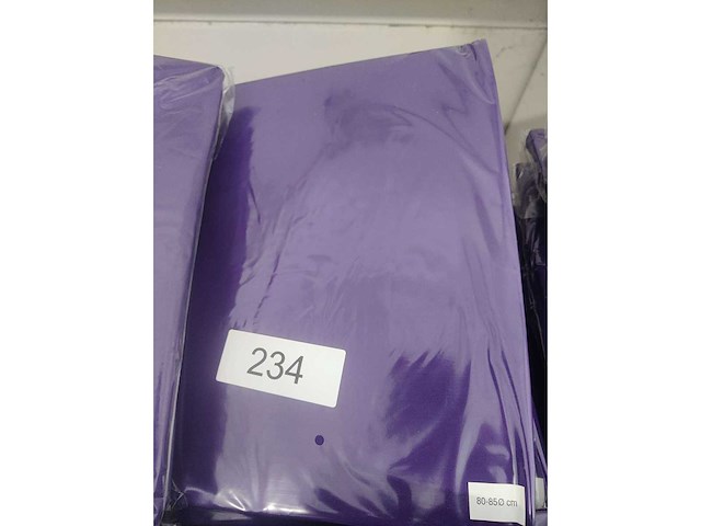 5x paars stretchcover + topcover voor statafel diam.80-85cm. nieuw (5x) - afbeelding 2 van  2