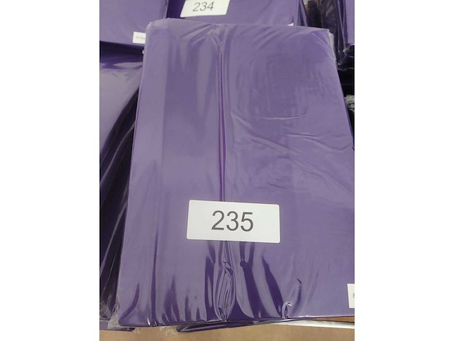 5x paars stretchcover + topcover voor statafel diam.80-85cm. nieuw (5x) - afbeelding 2 van  2