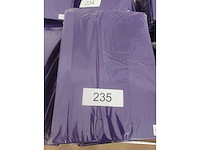 5x paars stretchcover + topcover voor statafel diam.80-85cm. nieuw (5x) - afbeelding 2 van  2