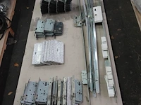 5x pallet deurbeslag & rubbers - afbeelding 5 van  31