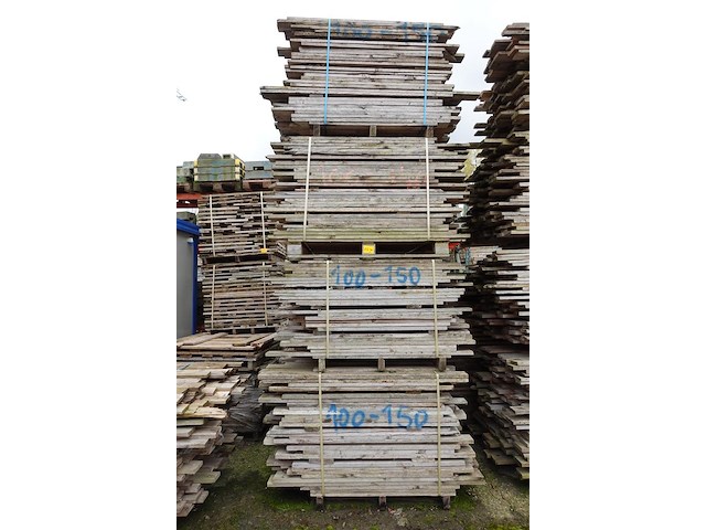 5x pallet hout - afbeelding 1 van  3