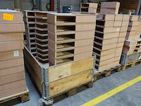 5x pallet houten armleuningen - afbeelding 3 van  5