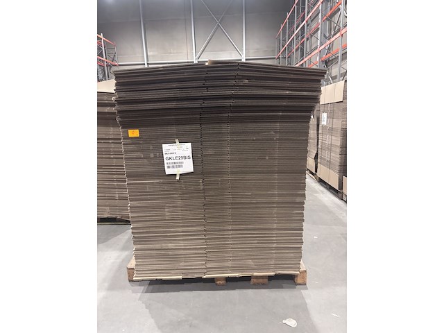 5x pallet kartonnen dozen - afbeelding 1 van  2